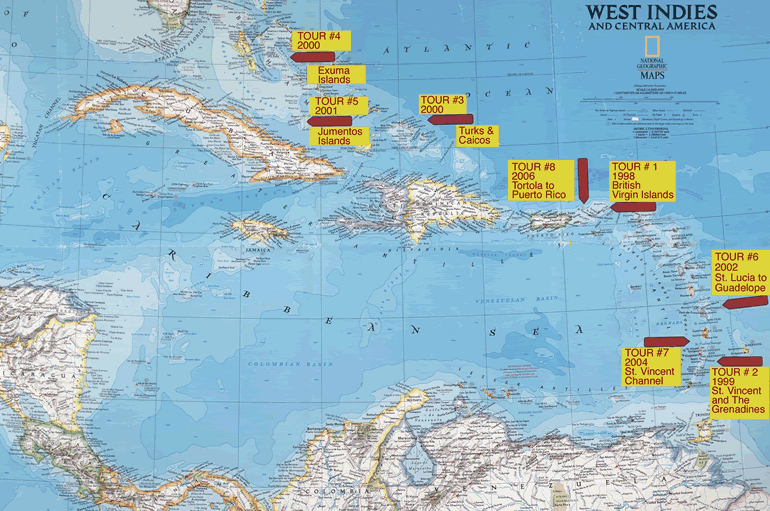 West Indies Map